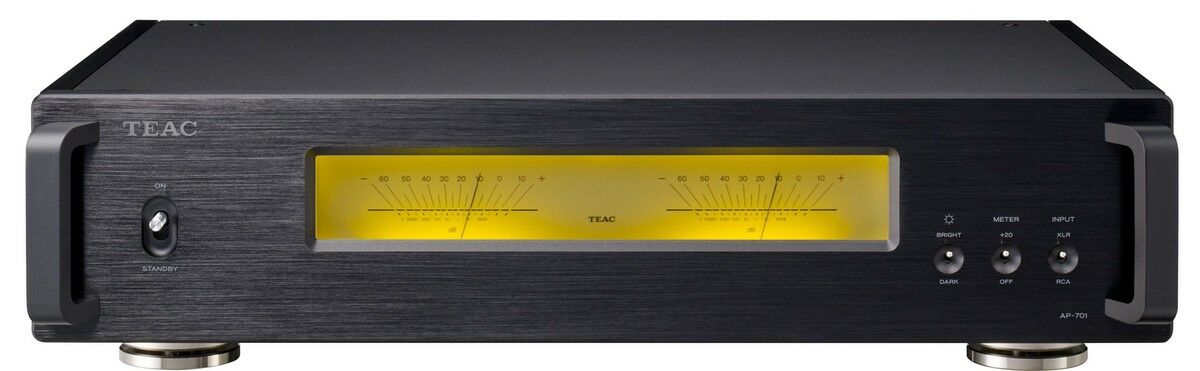 Schwarz, AP-701 Stereo-Endstufe TEAC