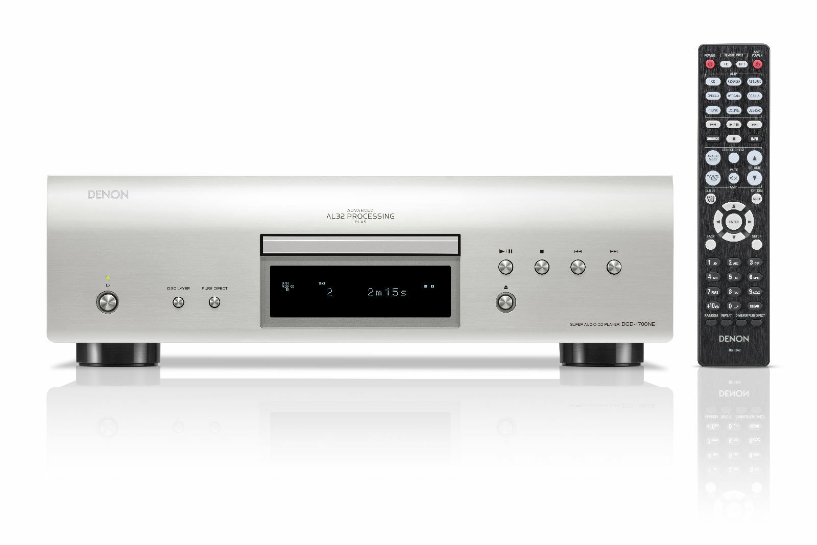 DCD-1700NE Denon Silber AL32 mit P - CD-/SACD-Player Premium Advanced